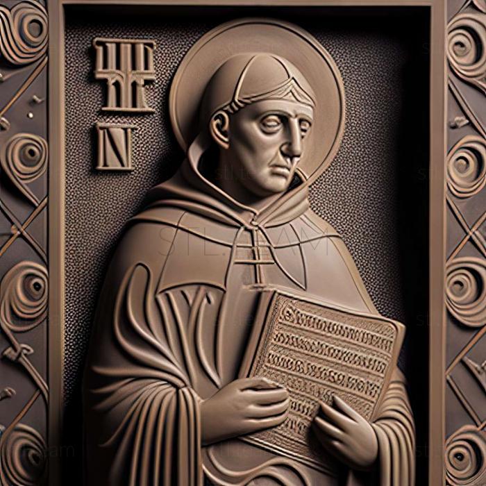3D model Thomas Aquinas (STL)